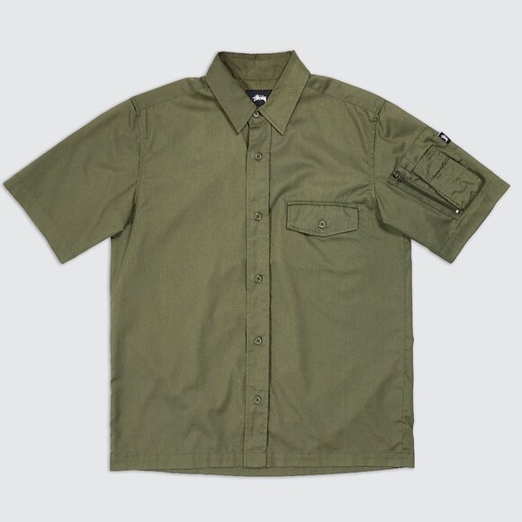 Stussy Military Button-up Shirt - Picture 3 of 13